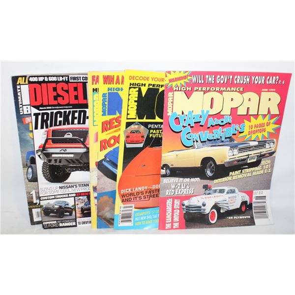LOT OF CAR MAGAZINES - MOPAR AND OTHERS