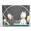 Image 1 : RICKY AND MORTY CANVAS WALL ART WITH STRONG FRAME