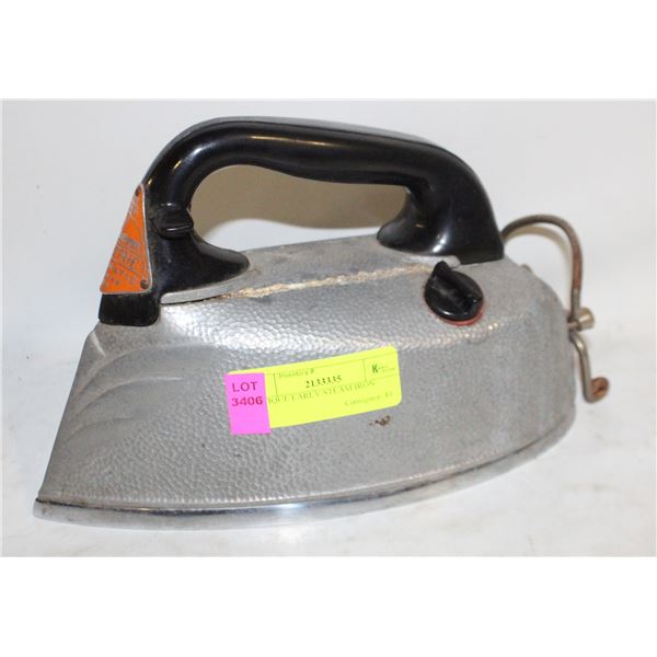 ANTIQUE EARLY STEAM IRON
