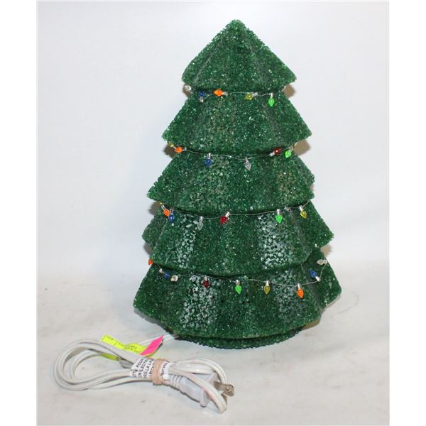 11" LIGHTUP RUBBER TREE