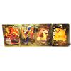 Image 1 : 33)  LOT OF 4 GOLD FOIL POKEMON TRADING