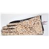 Image 1 : LADIES LAMB LEATHER LEOPARD GLOVES