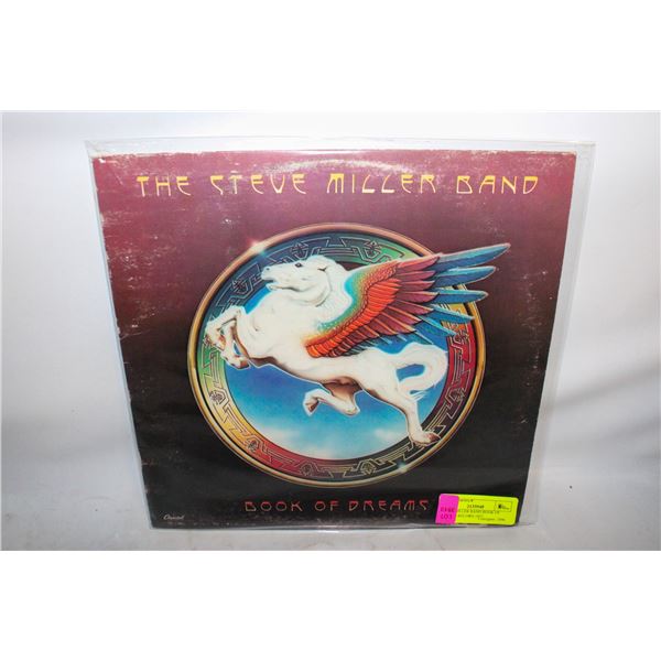 STEVE MILLER BAND BOOK OF DREAMS RECORD 1977