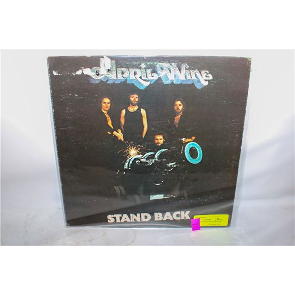 APRIL WINE STAND BACK RECORD 1975