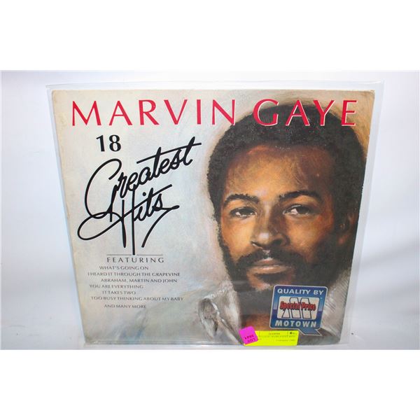 MARVIN GAYE 18 GREATEST HITS RECORD
