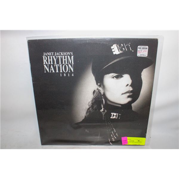 JANET JACKSON'S RHYTHM NATION RECORD 1989
