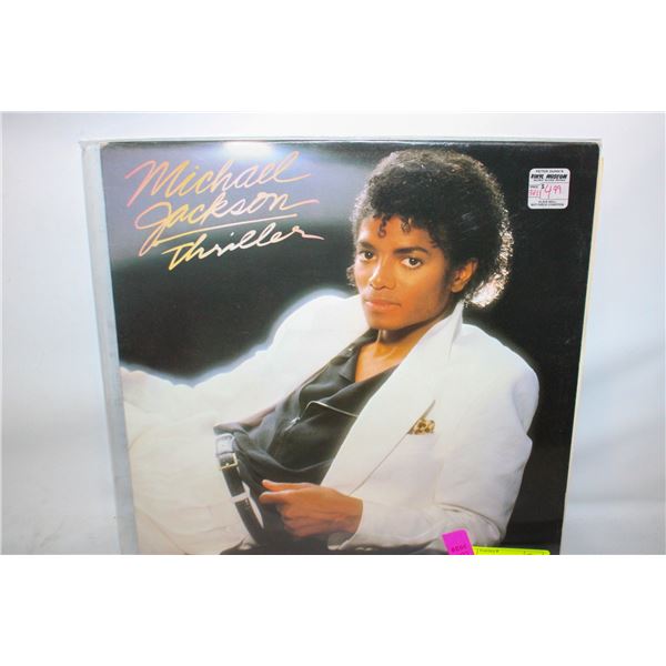 MICHAEL JACKSON THRILLER RECORD 1982
