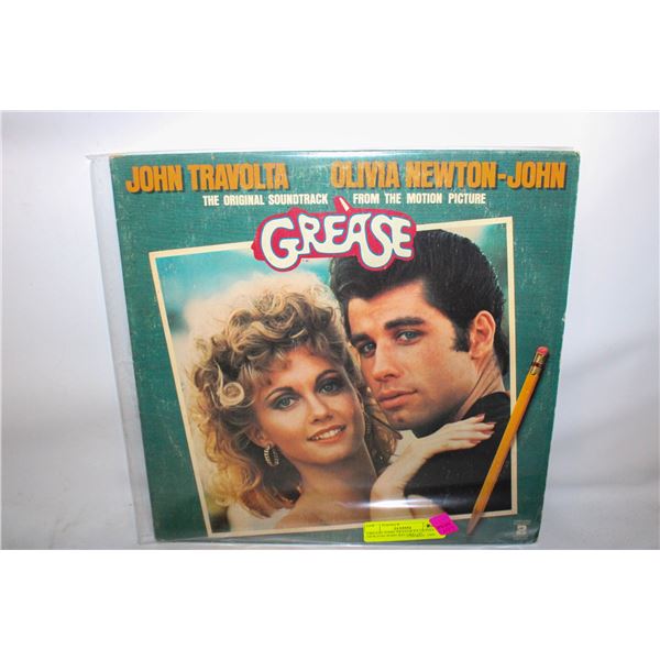 GREASE JOHN TRAVOLTA OLIVIA NEWTON-JOHN RECORD 197
