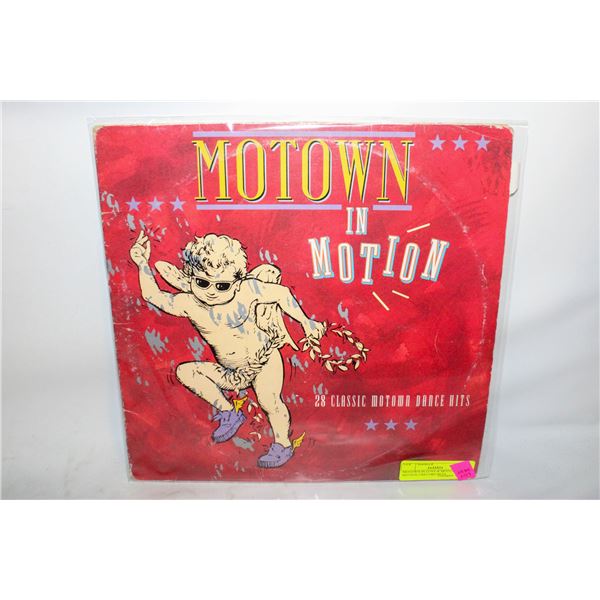 MOTOWN IN LOVE & MOTOWN IN MOTION 2 RECORD SETS