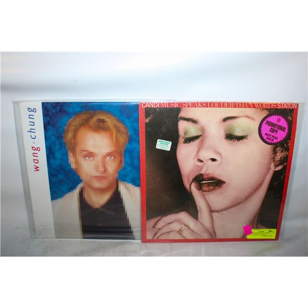 CANDI PROMOTIONAL COPY & WANG CHUNG RECORDS