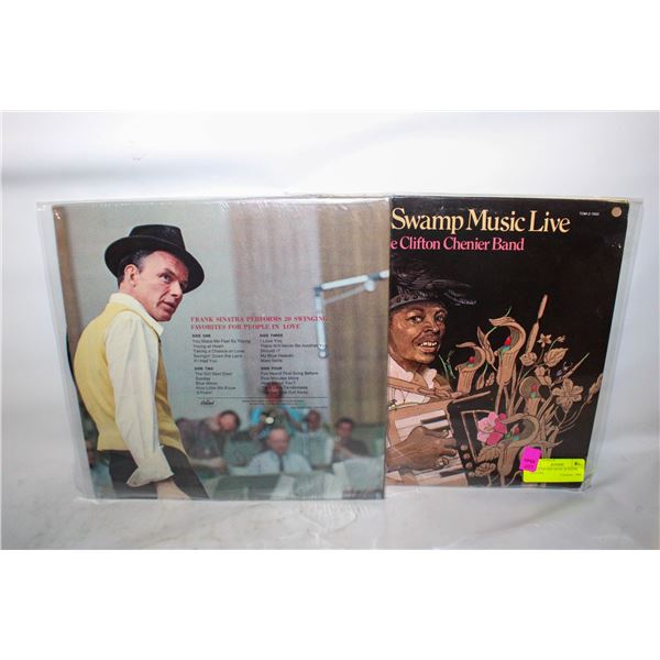 CAJUN SWAMP MUSIC & FRANK SINATRA
