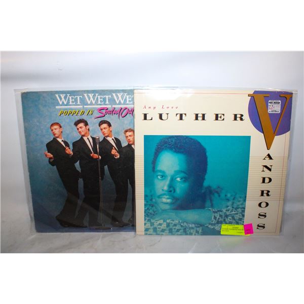 LUTHER VANDROS & WET WET WET RECORDS
