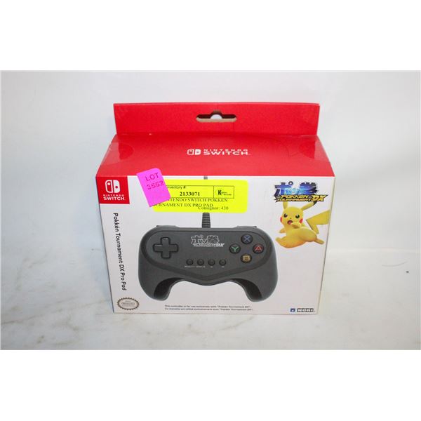 NEW NINTENDO SWITCH POKKEN TOURNAMENT DX PRO PAD