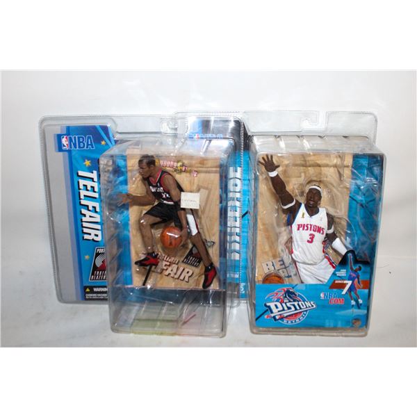 2 UNOPENED 2004 & 2006 NBA MCFARLANE BASKETBALL