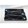 Image 1 : 3 “TURQUOISE” DOLPHIN NECKLACES