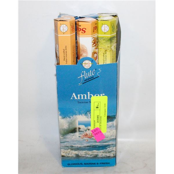 6 PACKS OF INCENSE