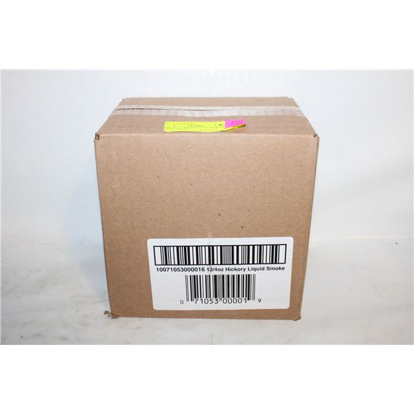 CASE OF 12 BOTTLES OF HICKORY LIQUID SMOKE