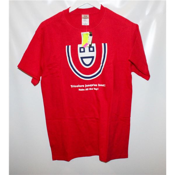 NEW MENS MED MONTREAL CANADIANS SHIRT