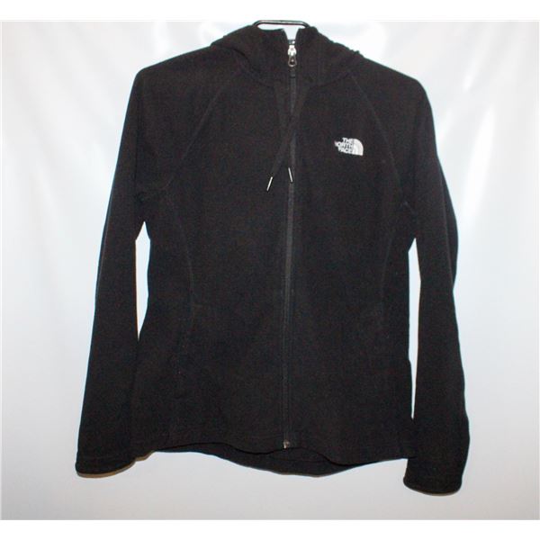 WOMEN'S NORTH FACE FLEECE FZ JACKET BLACK SIZE M