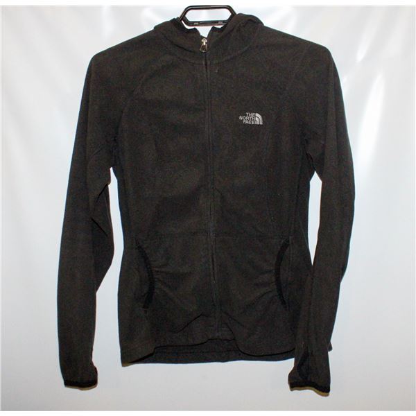WOMEN'S NORTH FACE FLEECE FZ JACKET BLACK SIZE M