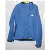 Image 1 : TRESPASS LADIES SX BLUE ZIP UP COAT TRES-TEX