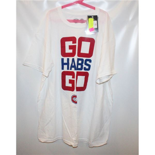 NEW LARGE MONTREAL CANADIANS SHIRT L