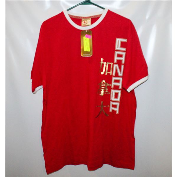 NEW HBC JAPAN OLYMPICS TEAM CANADA SHIRT L