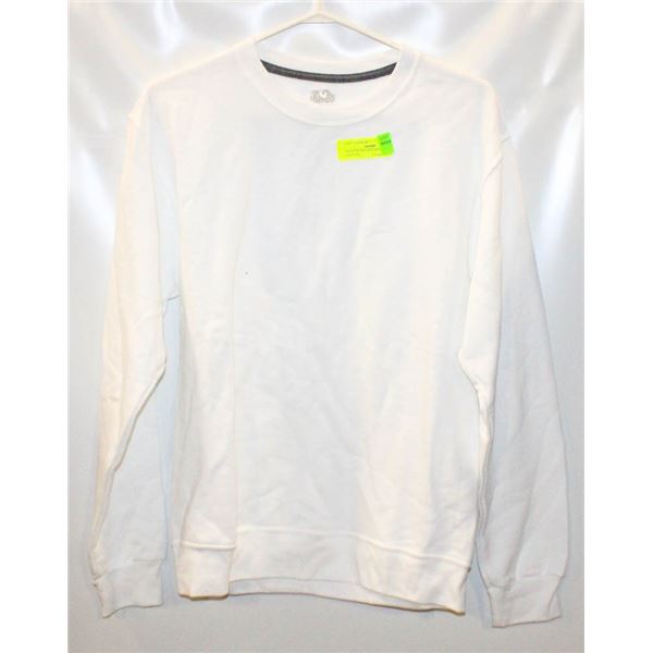 FRUIT OF THE LOOM SMALL WHITE SWEATER