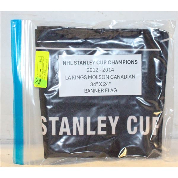 FLAG - 2012-2014 NHL STANLEY CUP CHAMPIONS LA KING
