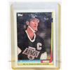 Image 1 : GRETZKY TOPPS TEAM SCORING LEADERS 10 RAW CARD