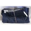 Image 1 : AMAZON ESSENTIALS 40 X 28 BLUE DRESS PANTS