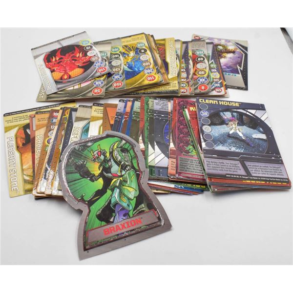 BAKUGAN COLLECTOR CARDS INCLUDES