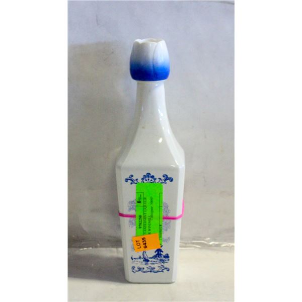 VINTAGE VANDERMINT LIQUEUR DECANTER WINDMILL