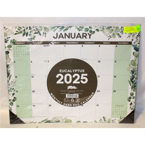NEW JUMBO EUCALYPTUS 2025 CALENDAR