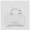 Image 1 : #30-NATURAL SKY BLUE TOPAZ STUD EARRINGS