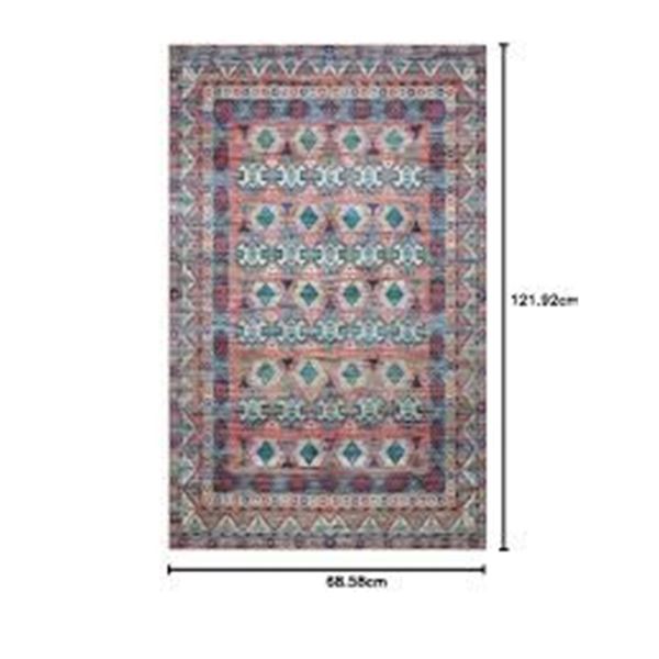 NEW JUSTINA BLAKENEY AREA RUG TERRACOTTA 2' 3" X4'
