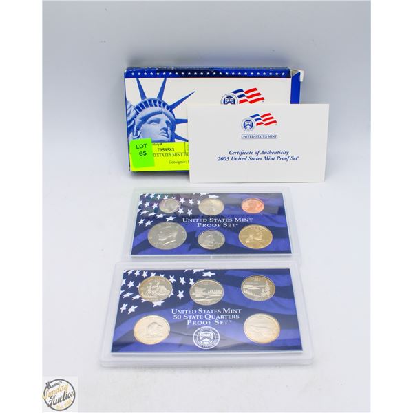 2005 UNITED STATES MINT PROOF SET