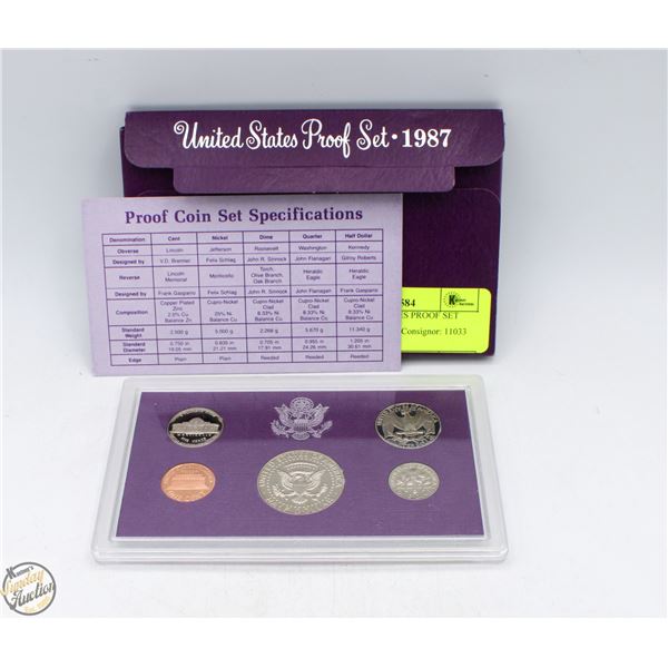 1987 UNITED STATES PROOF SET