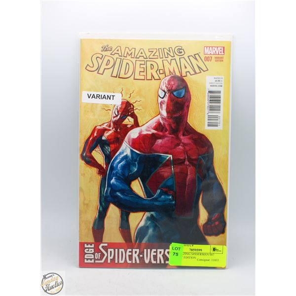 THE AMAZING SPIDERMAN 007 VARIANT EDITION