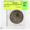 Image 1 : 1883 AMERICAN MORGAN SILVER DOLLAR