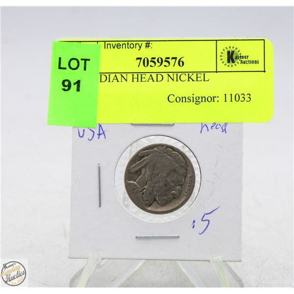 1936 INDIAN HEAD NICKEL