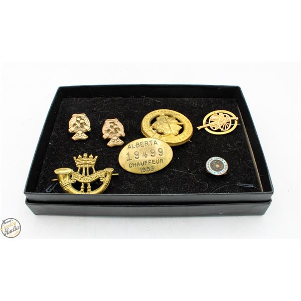 VINTAGE PIN ALBERTA CHAUFFEUR 1953,