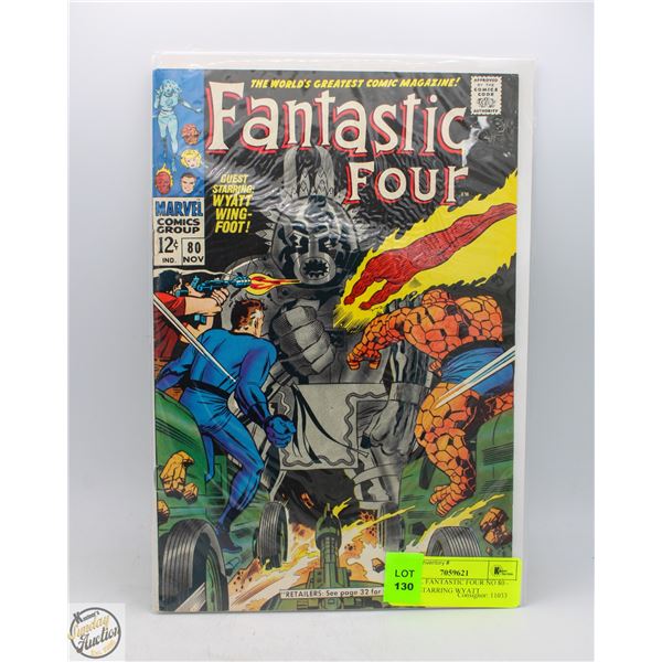 MARVEL FANTASTIC FOUR NO 80 - GUEST STARRING WYATT