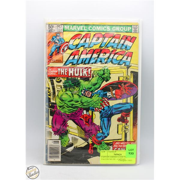 CAPTAIN AMERICA AND THE FALCON NO 192 + CAPTAIN