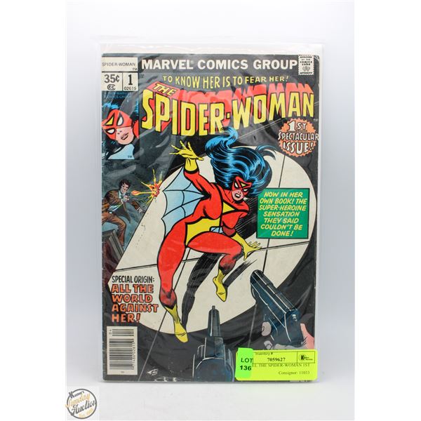 MARVEL THE SPIDER-WOMAN 1ST ISSUE
