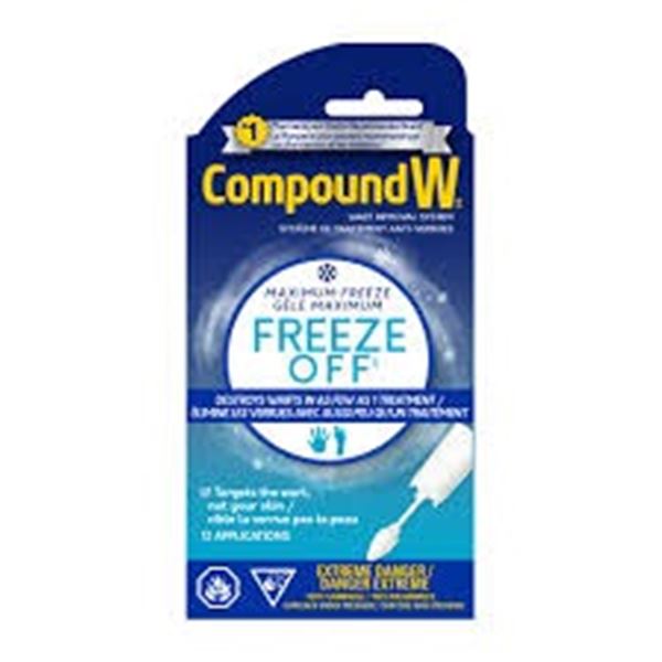 NEW 3X12 COMPOUND W WART REMOVAL SYSTEM FREEZE OFF