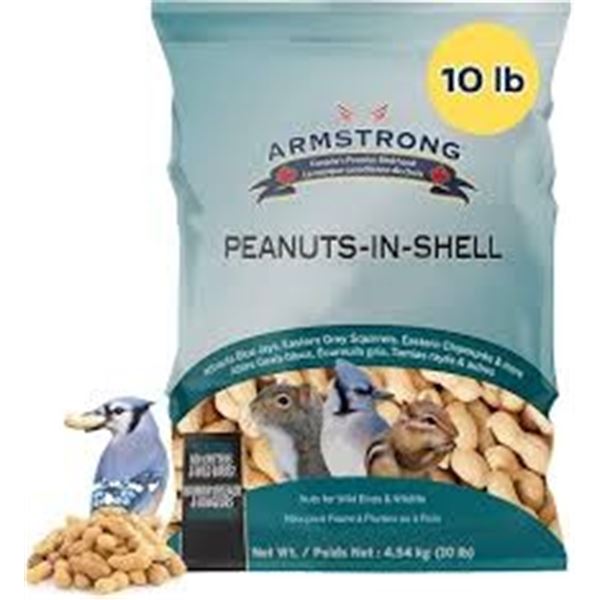 10LBS ARMSTRONG PEANUTS-IN-SHELL