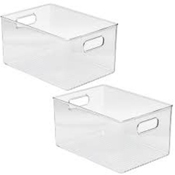 BRAND NEW SORBUS 4PK STORAGE BIN ORGANIZER