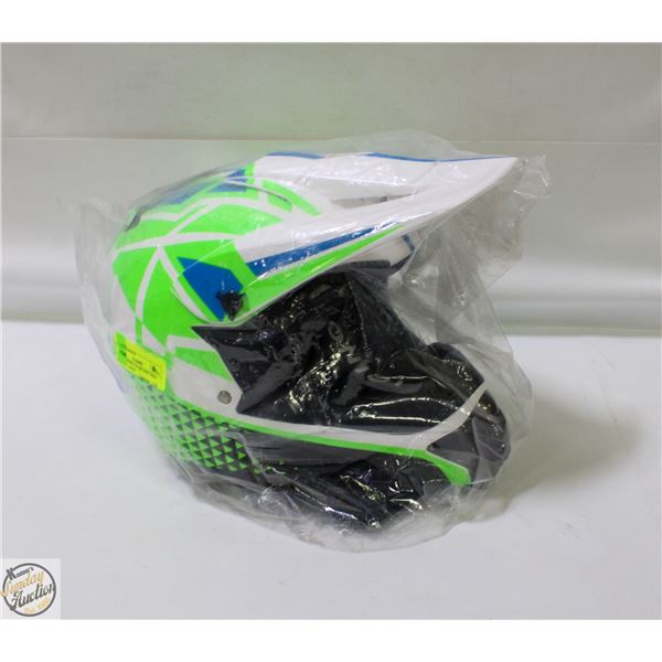 NEW SANQING CH-202 DIRT BIKE HELMET LARGE