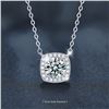 Image 1 : 1 CT GRA CERTIFIED ROUND BRILLIANT 925S NECKLACE